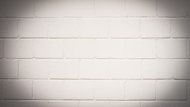 valkoinen tiiliseinä