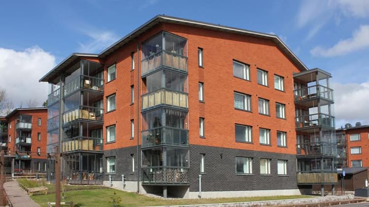 Käyttäjälleen elinkaariedullisin ratkaisu - Tiilijulkisivu