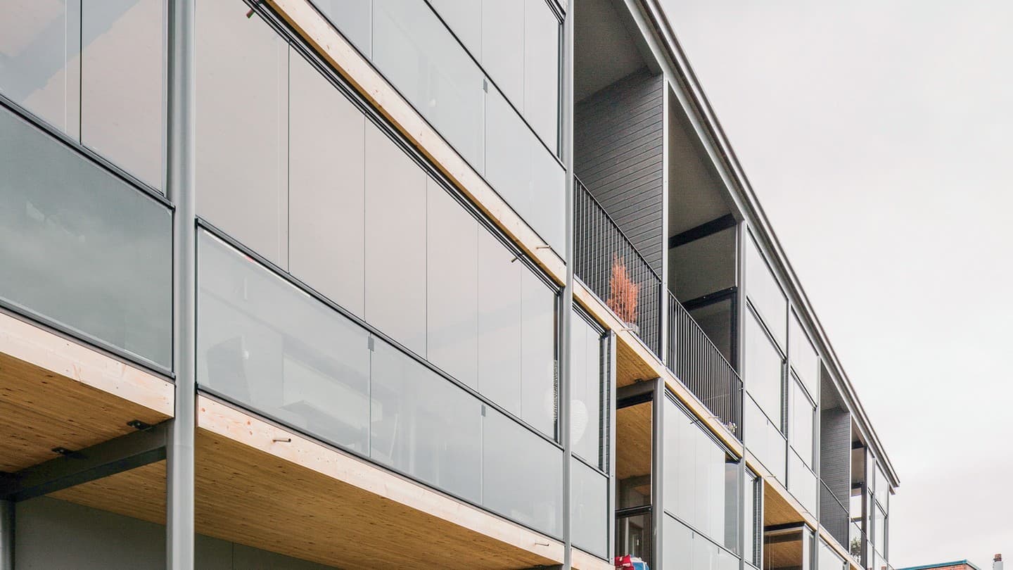 Lumon parvekejulkisivu kehittyi – parempi suoja, enemmän mukavuutta