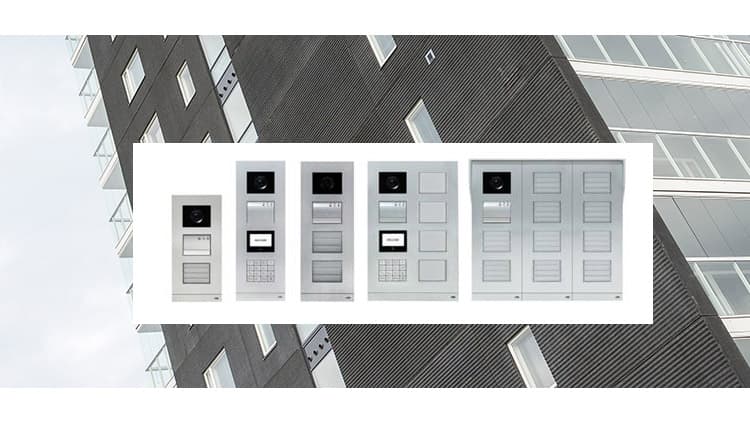 <p data-block-key="fw6s4">ABB-Welcome-ulkoyksiköt kestävät hyvin pakkasta (-40 C), rankkasateita, UV-säteilyä ja ilkivaltaa (IK07).</p>