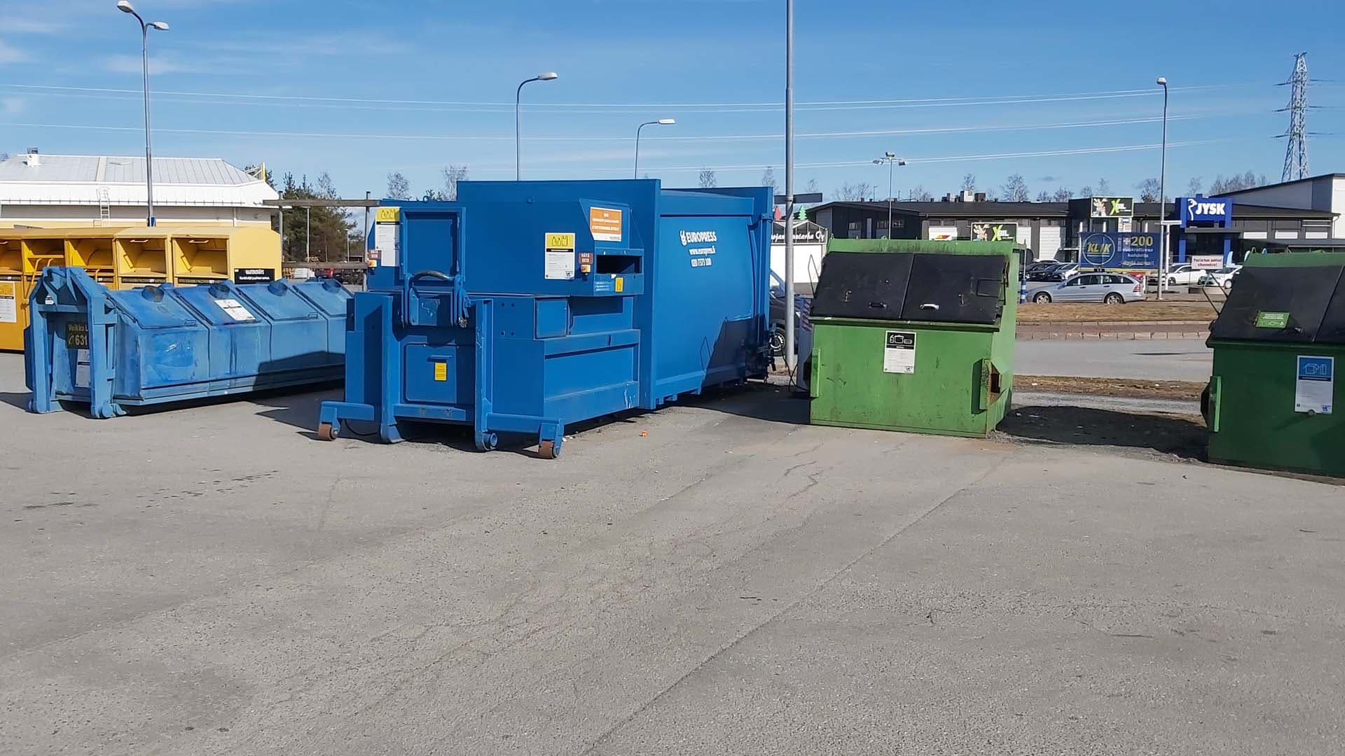 Lajittelulla jäte muutetaan raaka-aineeksi