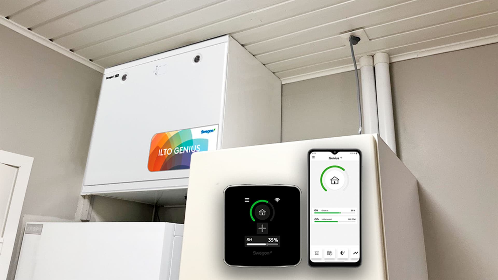 ILTO Genius sopii myös vanhan koneen paikalle