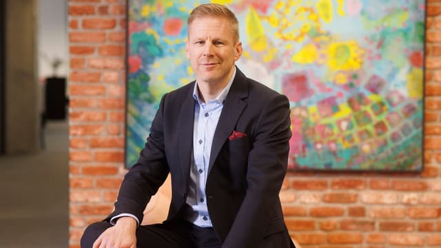 Tuomas Humalajoki Geonovan toimitusjohtaja, kuvaaja Petteri Kivimäki