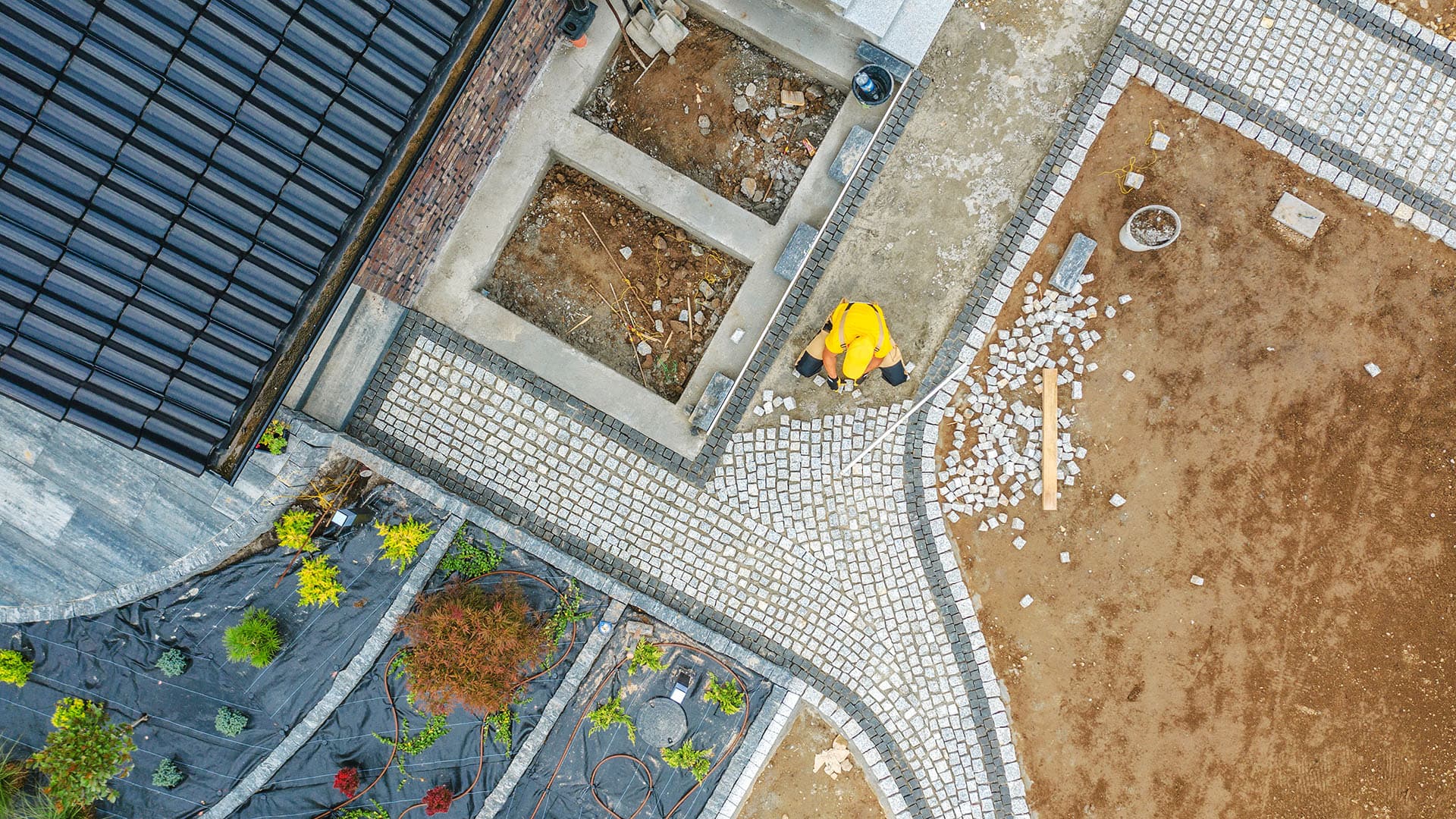 Toimiva piha omakotitaloon: pihan rakentaminen