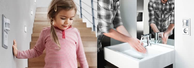 Langattomat pistorasiat ja kytkimet saneeraukseen