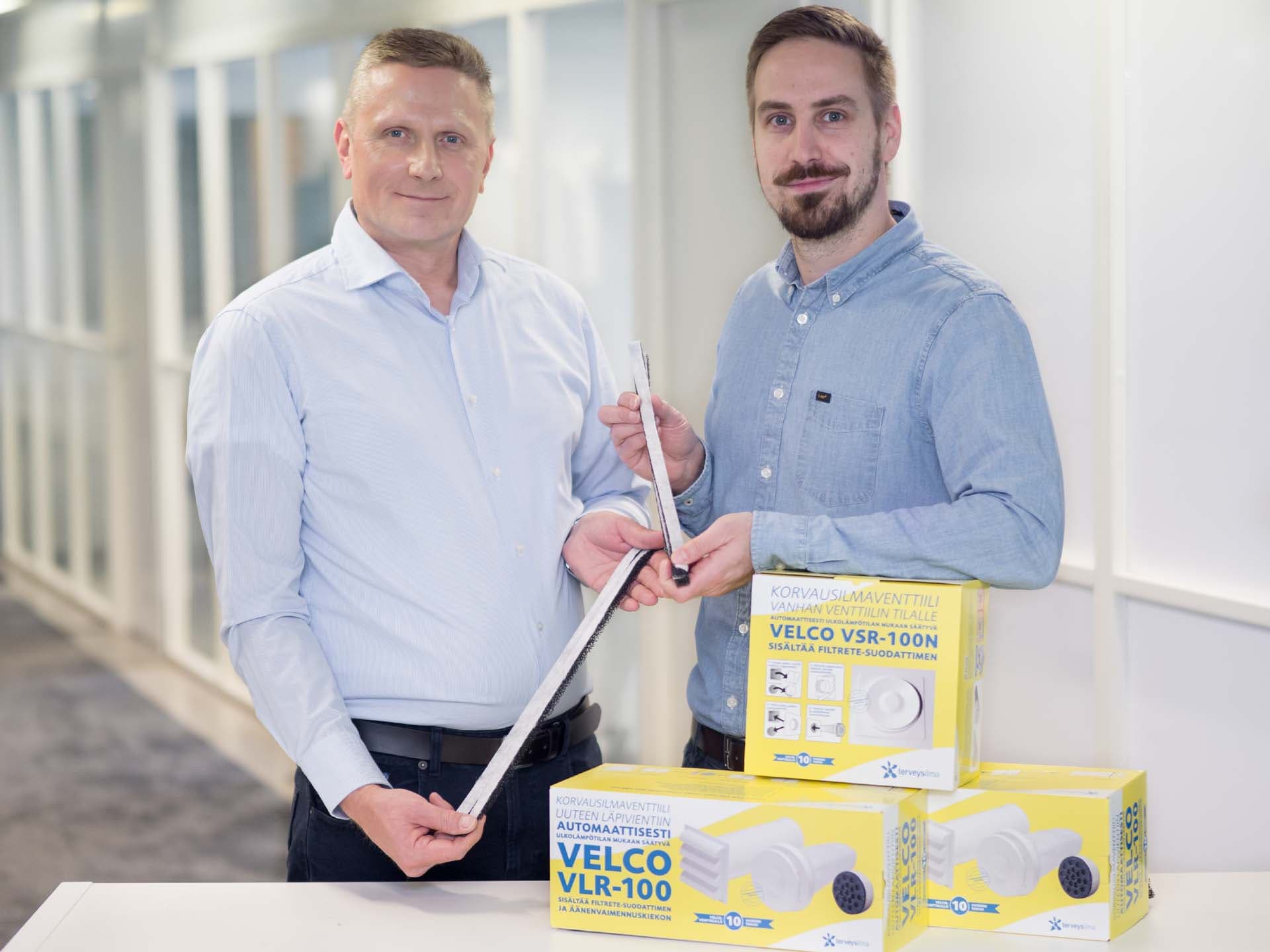 Korvausilmaventtiili tuuletusluukkuun