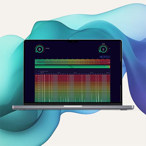 Airynin antama data on helposti luettavissa ja käytössä viisi vuotta.